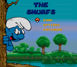 The Smurfs screenshot 3 for Sega Mega Drive